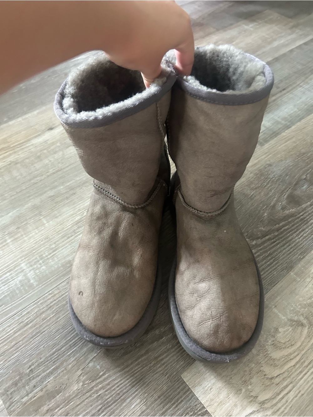 Gray UGG Boots
